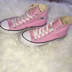 Bubblegum Pink Hightop Converse